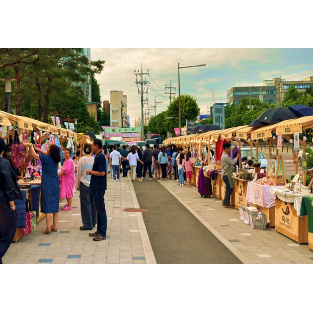 행복한 거리 이미지