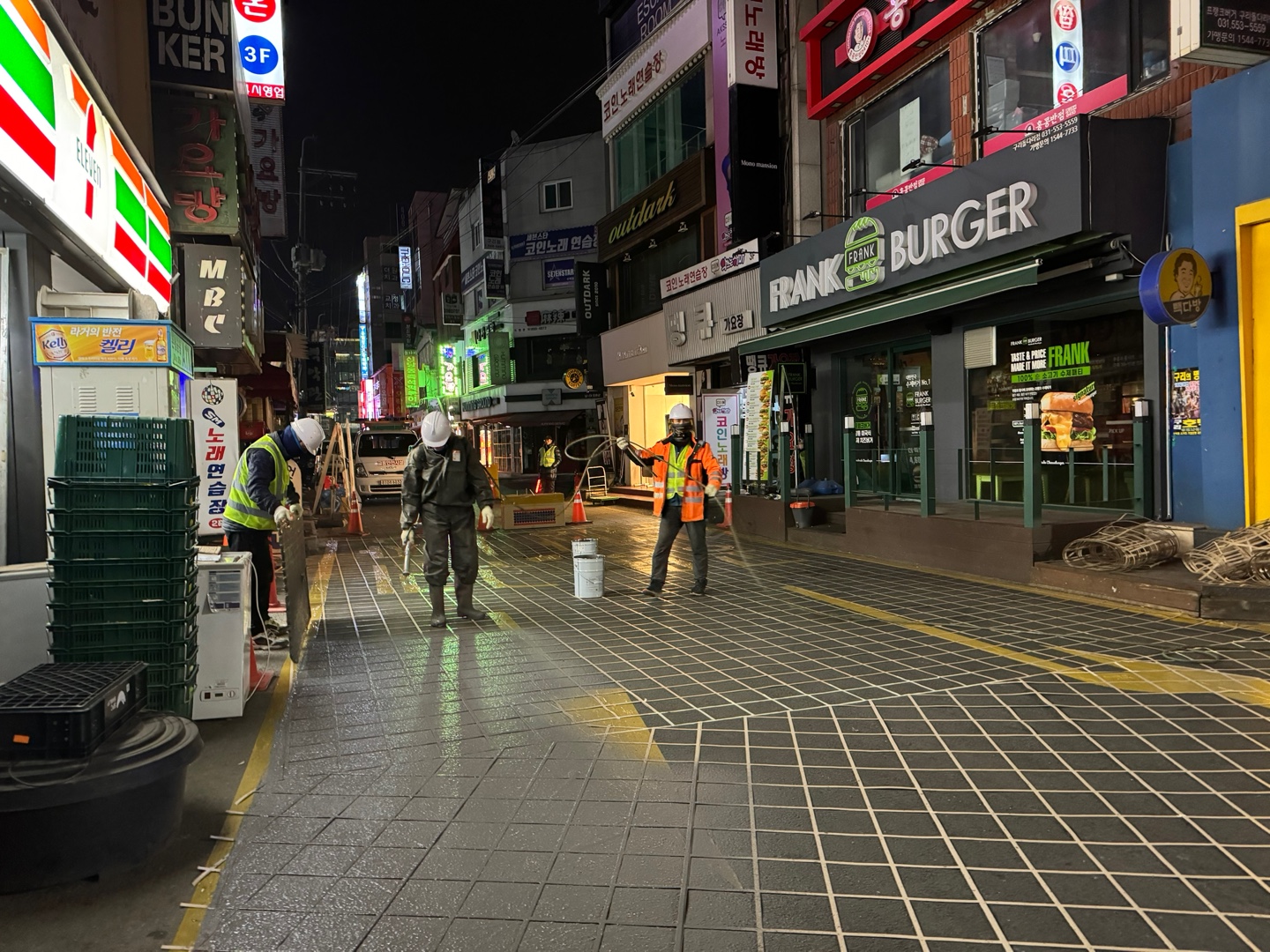 행복한 거리 이미지