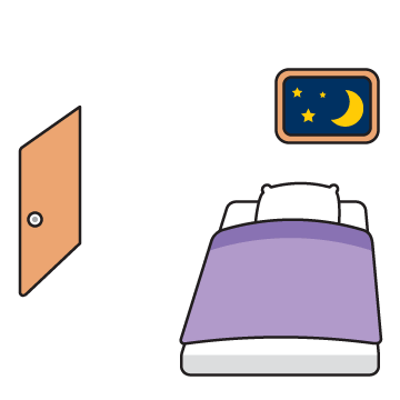 와구리 이모티콘 굿나잇