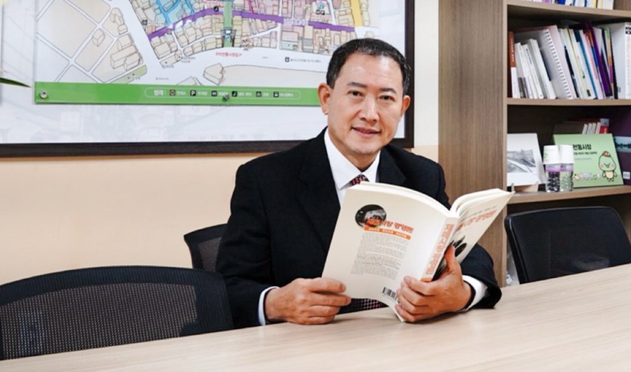 구리전통시장 상인회장님